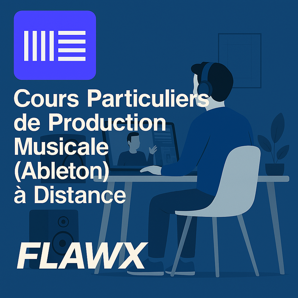 Cours Particuliers de Production Musicale (Ableton) à Distance