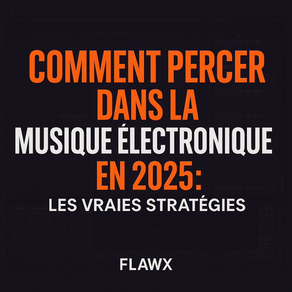 🎯 Comment percer dans la musique électronique en 2025 : les vraies stratégies