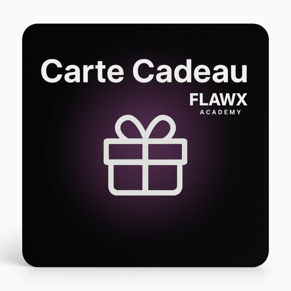 🎁 Carte Cadeau – Cours de MAO ou DJing avec FLAWX Academy